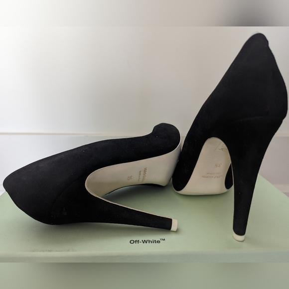 Off-White™ Black Pump Stiletto, Size 35 - Picture 2 of 6